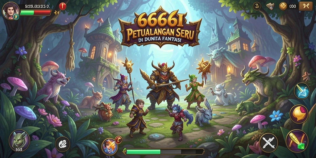 Tampilan gameplay <strong>666I</strong> yang menakjubkan dan penuh tantangan.