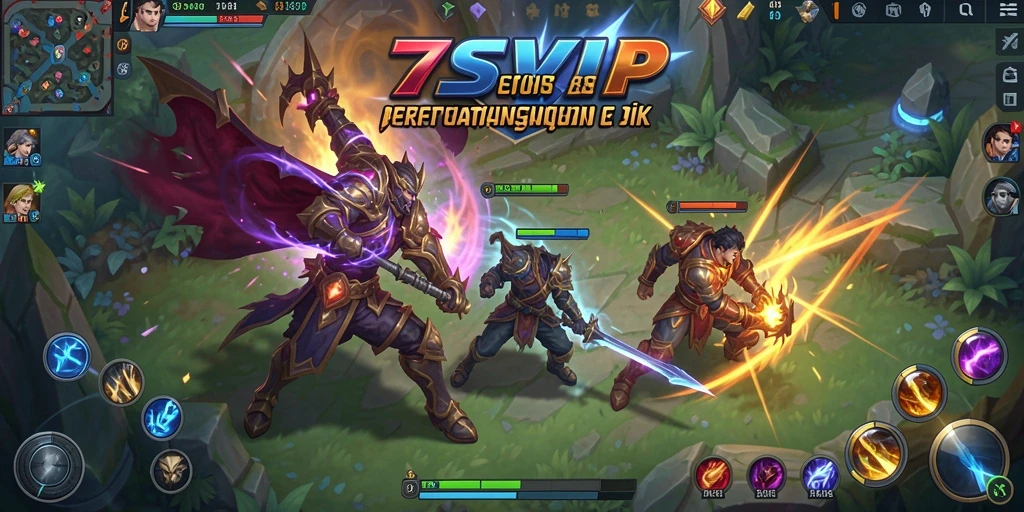 Tampilan gameplay menarik dan seru dalam 7SVIP.