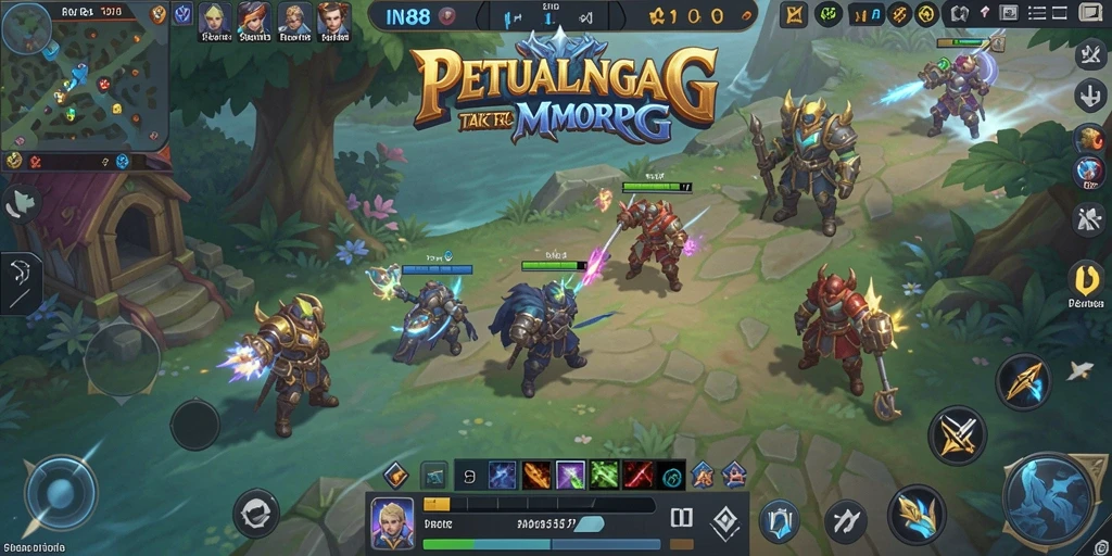 Gameplay IN88 yang menakjubkan dalam dunia MMORPG.