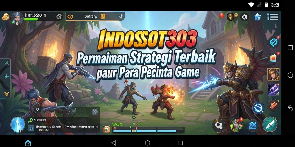 Tangkapan layar dari <strong>INDOSLOT303</strong> menunjukkan aksi strategis yang mendebarkan.
