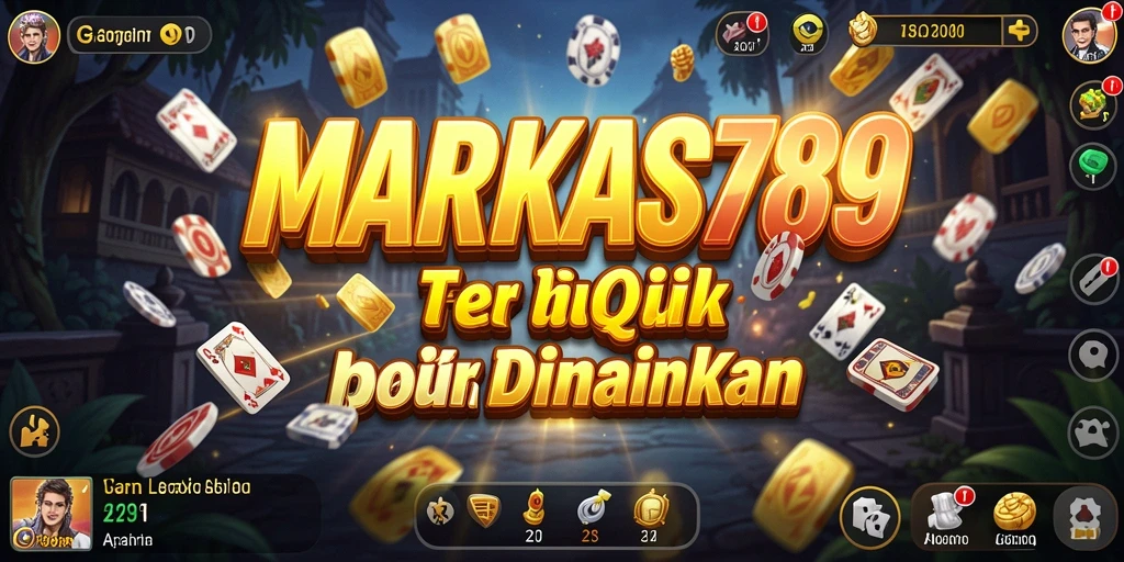 Screenshot gameplay MARKAS789 dengan tampilan kartu QiuQiu.